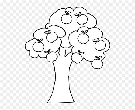 apple tree clipart|apple tree clip art black and white.